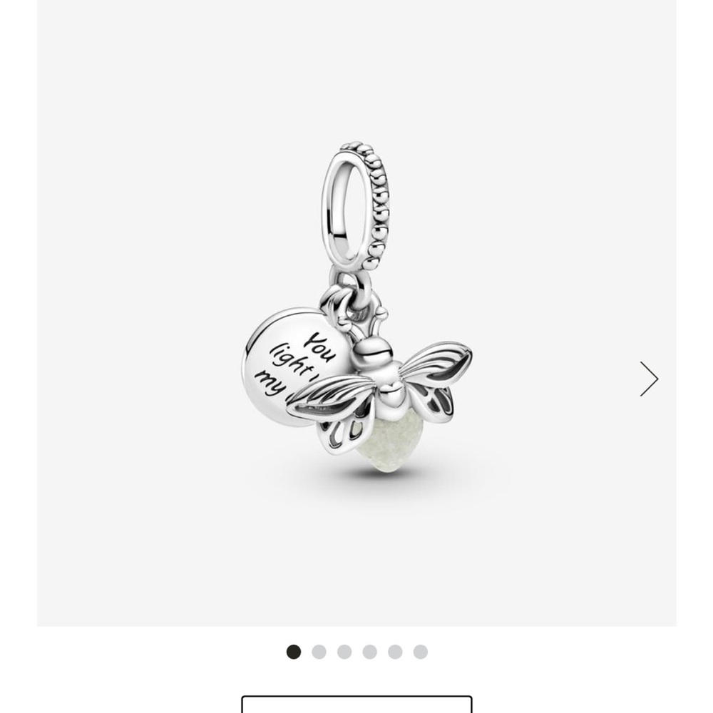 Pandora Firefly charm